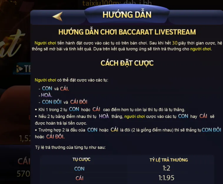 Khám Phá Sự Hấp Dẫn Của Baccarat Livestream Tại SunWin Đẳng Cấp Nhất Hiện Nay