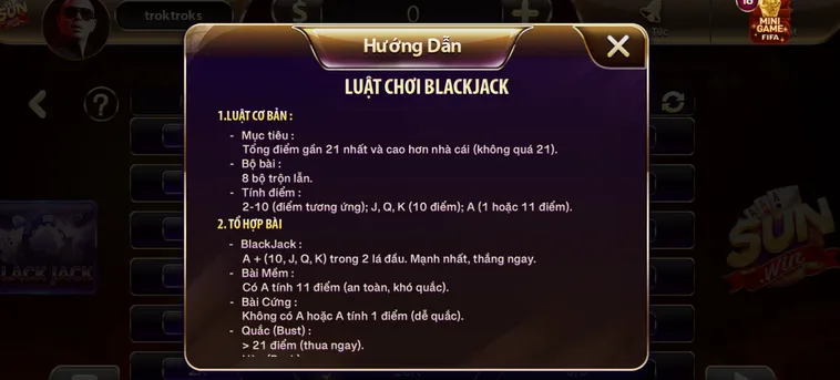 Khám Phá Tuyệt Đỉnh Black Jack Tại SunWin Cùng Cơ Hội Thắng Cược Lớn Nhất