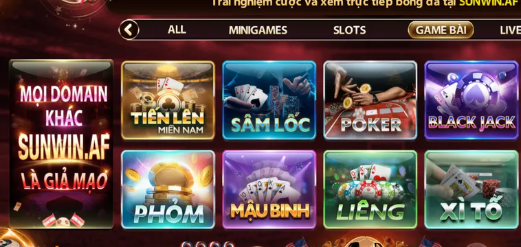 Khám Phá Hệ Thống Trò Chơi Game Bài SunWin Đẳng Cấp Đỉnh Cao Tại Việt Nam