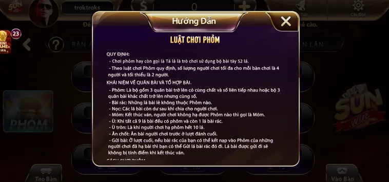 Trải Nghiệm Đỉnh Cao Khi Tham Gia Chơi Phỏm Tại Cổng Game SunWin Hàng Đầu