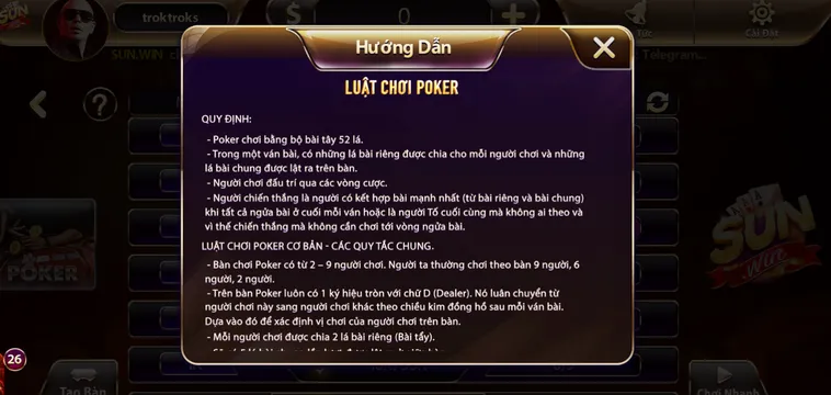 Trải Nghiệm Đỉnh Cao Khi Tham Gia Chơi Poker Tại Cổng Game SunWin Hàng Đầu