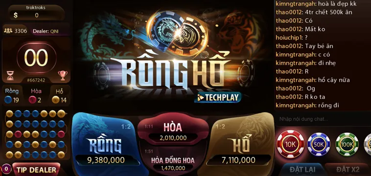 Đỉnh Cao Cá Cược Rồng Hổ Livestream Tại SunWin Với Dealer Nóng Bỏng Nhất