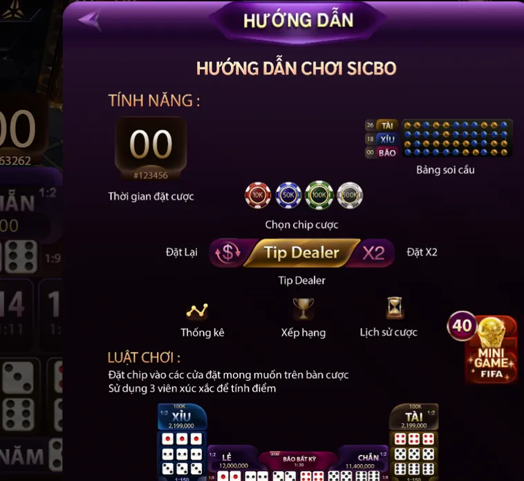 Bùng Nổ Cùng Sicbo Livestream Tại SunWin Trải Nghiệm Lắc Xí Ngầu Cực Đỉnh