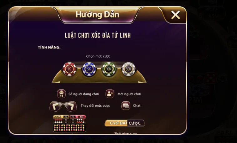 Khám Phá Sự Kịch Tính Của Minigame Xóc Đĩa Tứ Linh Tại SunWin Uy Tín